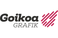 Logotipo de la Goikoa Grafik - Empresa de diseño gráfico y web, colaborador de Gabon Kontua - Cuento de Navidad